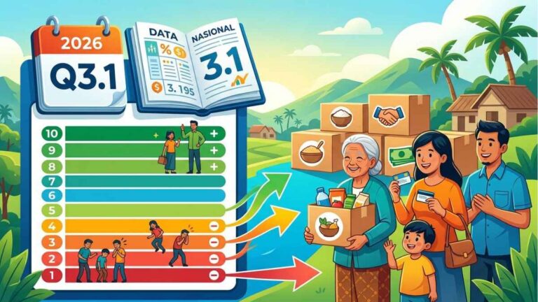 Apa Itu DTSEN Triwulan 3.1 2026? Ini Arti Volume 3.1, Desil, dan Dampaknya Pada Bansos
