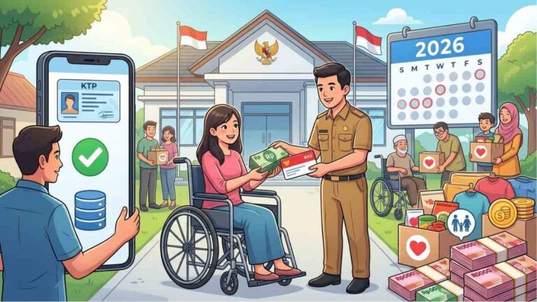 Bansos Disabilitas 2026 Cair? Cek NIK, Nominal PKH, ATENSI dan Status KPD