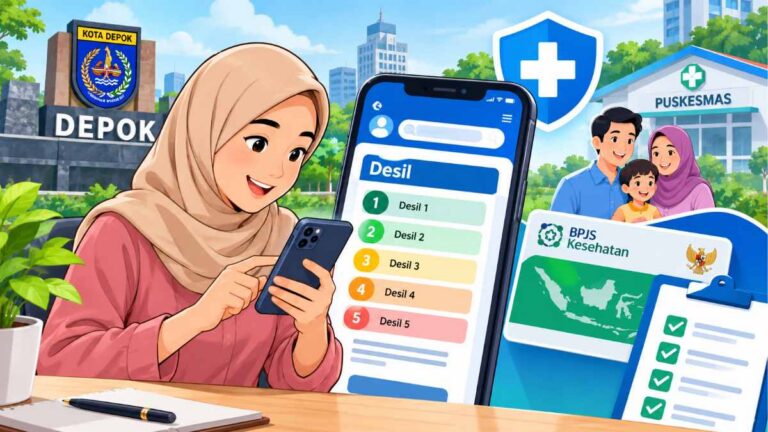 Cara Cek Desil Depok Terbaru 2026, Syarat Wajib Lolos BPJS Gratis