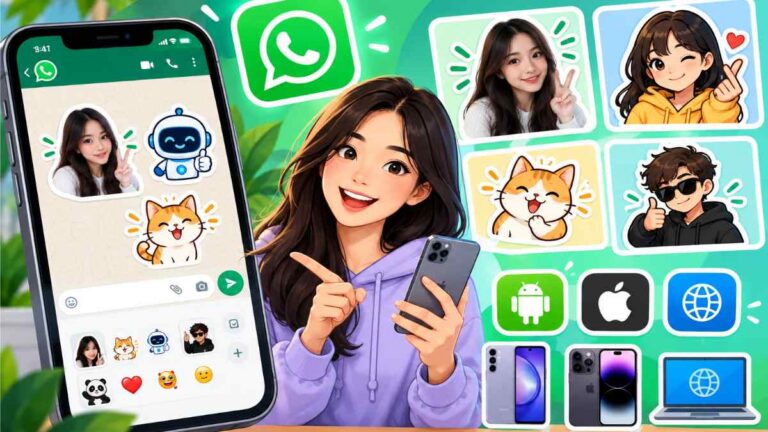 Cara Membuat Stiker WhatsApp 2026: Foto Sendiri, AI, Android, iPhone Hingga Web