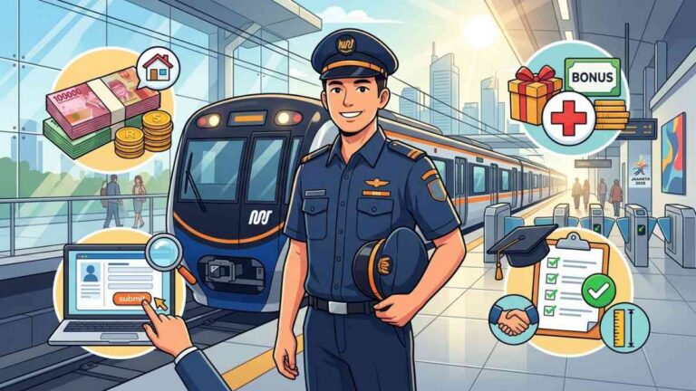Gaji Masinis MRT 2026: Kisaran Penghasilan, Tunjangan, Syarat, dan Cara Daftarnya