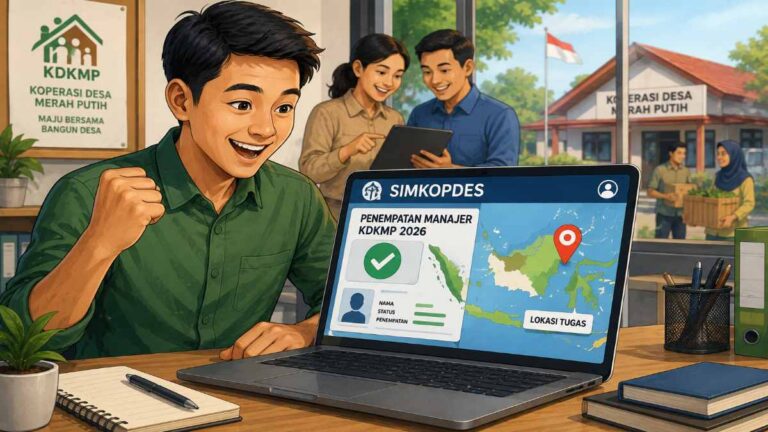 Pengumuman Penempatan Manajer KDKMP 2026 Sudah Rilis, Cek Lokasi Tugas di SIMKOPDES