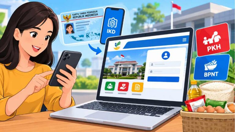 Perlinsos.Kemensos.Go.Id Login 2026: Cara Masuk Dengan IKD, Daftar Bansos PKH dan BPNT