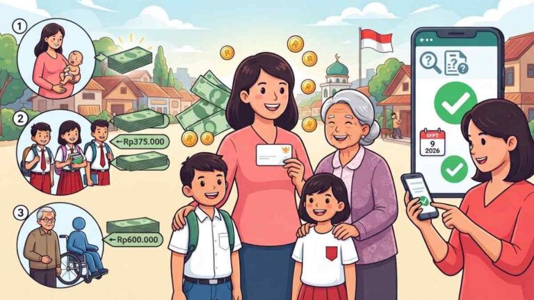 Rincian Nominal Bantuan PKH September 2026, Cek Besaran Per Kategori dan Status Penerima