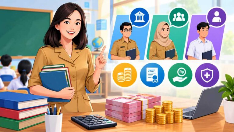 Skema Gaji Guru 2026: Rincian Gaji, TPG, Tunjangan dan Perbedaannya untuk PNS, PPPK Hingga Non-ASN