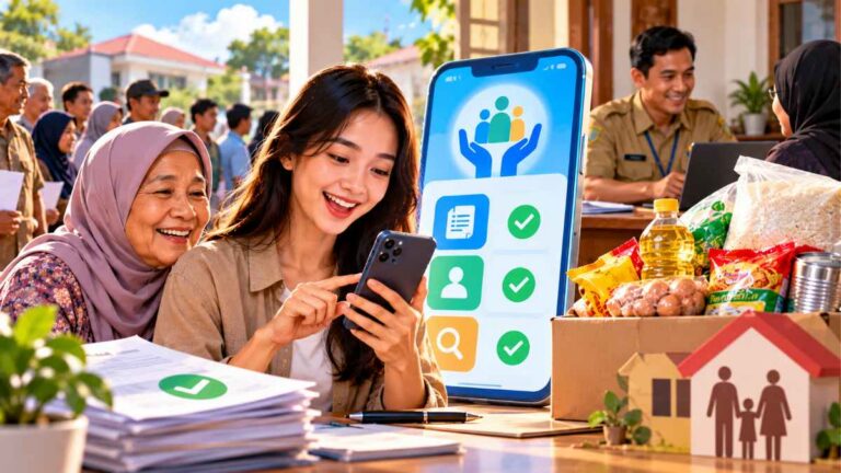 Cara Daftar Bansos Mandiri Melalui Aplikasi Cek Bansos 2026, Syarat, Langkah Pengajuan, dan Cara Cek Status