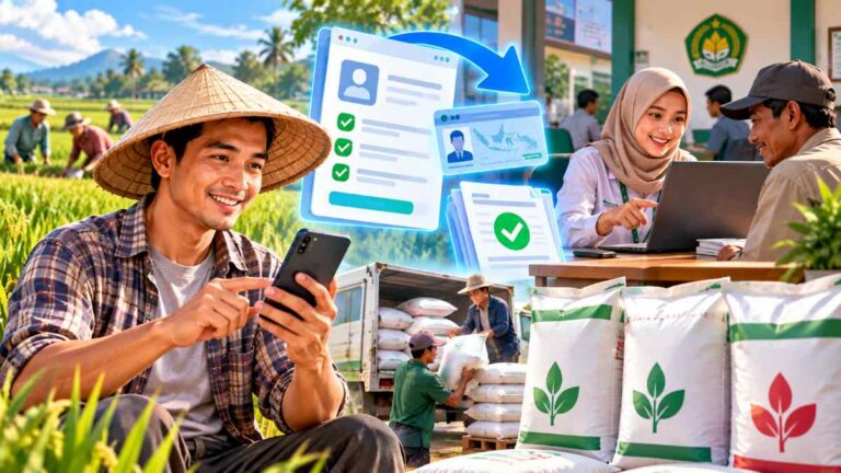 Cara Daftar Pupuk Subsidi 2026, Cek Syarat e-RDKK, KTP, dan Langkah Mendapatkannya