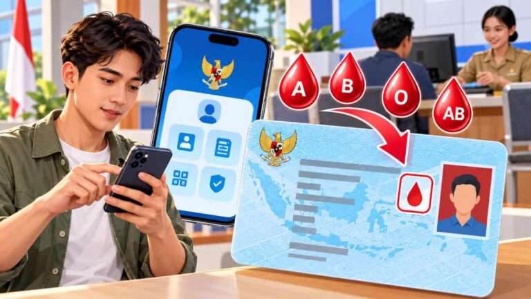 Cara Ubah Data Golongan Darah di KTP 2026, Bisa Lewat HP dengan IKD dan Ini Syaratnya