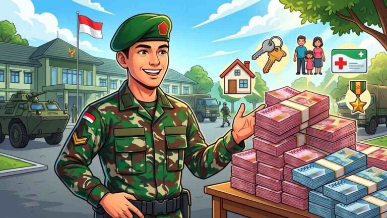Gaji Praka TNI AD 2026 Ternyata Segini, Cek Gaji Pokok dan Tunjangannya