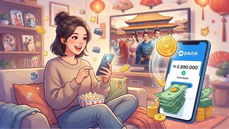 Nonton Dracin Dapat Uang 2026: Benarkah Bisa Cair ke DANA? Ini Aplikasi dan Cara Aman Mendapatkan Reward