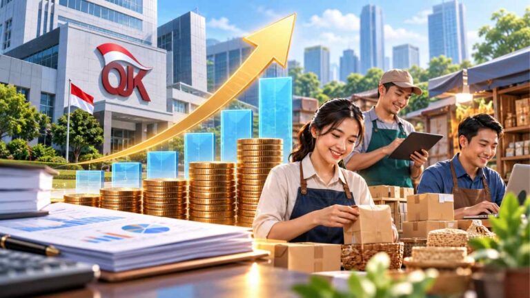 OJK Rilis Laporan Pembiayaan UMKM Semesteran 2026, Total Capai Rp1.949 Triliun Hingga Juli