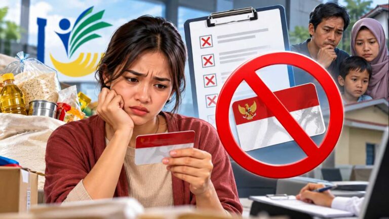 Penyebab Bansos Dicabut 2026, 7 Alasan yang Bikin PKH dan BPNT Berhenti