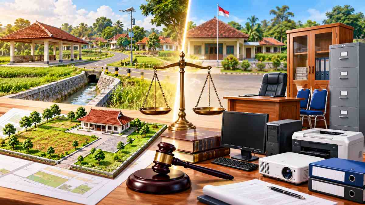 Perbedaan Aset Desa dengan Inventaris Desa 2026, Pengertian, Contoh, dan Dasar Hukumnya