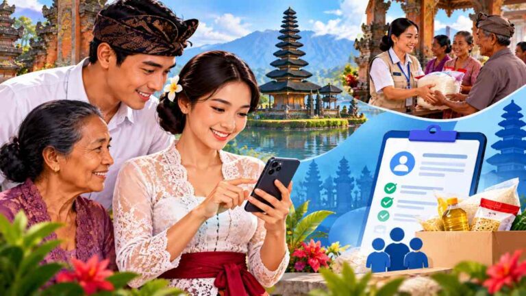 Perlinsos Digital Bali Tembus 652 Ribu Pendaftar per Oktober 2026, Cek Cara Daftar dan Peluang Dapat Bansos