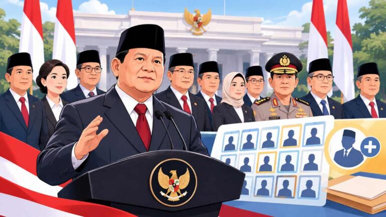 Reshuffle Kabinet Prabowo Terbaru 2026: Daftar 18 Pejabat, Menteri Baru, Kapolri, dan Susunan Terkini
