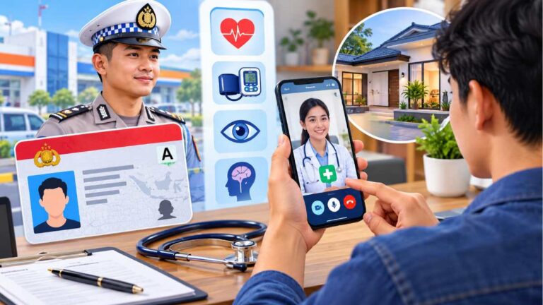 Tes Kesehatan SIM via E-Rikkes Tanpa ke Faskes, Begini Aturan dan Cara Resminya 2026