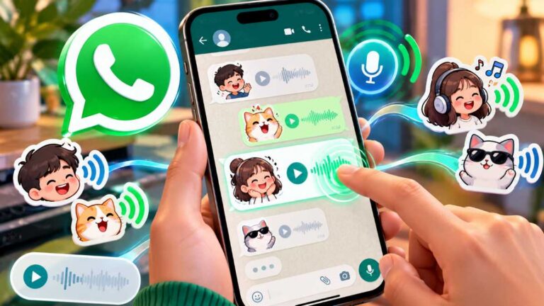 WhatsApp Sedang Siapkan Stiker Suara 2026, Bisa Putar Audio dan Bikin Chat Makin Seru